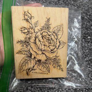 Stampin' Up! Romantic Rose Single Mounted Stamp